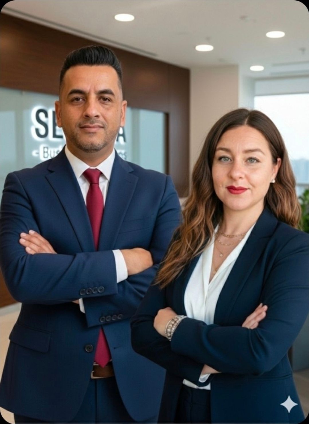 Profesionales SEU en oficina