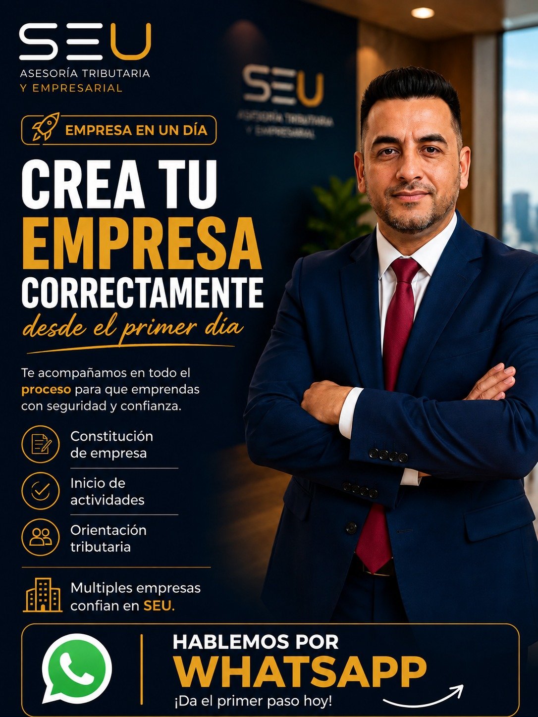 SEU - Oficina y Domicilio Virtual desde 1 UF más IVA semestral